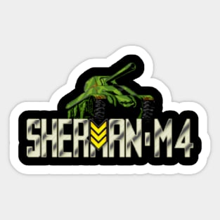 Sherman M4 Sticker